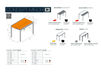 Схема Стол обеденный Cancio Muebles 2011 Concept Minor Минимализм / Хай-тек