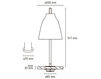 Схема Лампа настольная Lightyears (Fritzhansen) Lightyears Collection 82081108 Современный / Скандинавский / Модерн