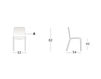 Схема Стул Casprini 2012 TIFFANY chair White Современный / Скандинавский / Модерн