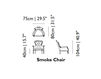 Схема Кресло Smoke Chair Moooi B.V. Moooi Boook 2014 8718282338965 Современный / Скандинавский / Модерн