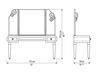 Схема Столик туалетный Sicis Home RIALTO 3 Лофт / Фьюжн / Винтаж / Ретро