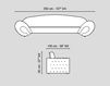 Схема Диван Silhouette Capitonnè VGnewtrend Home Decor 7541394.00 Лофт / Фьюжн / Винтаж / Ретро
