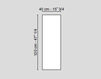 Схема Подставка декоративная Cadeau VGnewtrend Home Decor 7522120.95 Минимализм / Хай-тек