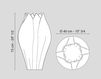 Схема Ваза Tulipano VGnewtrend Home Decor 6010567.95 Классический / Исторический / Английский