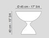 Схема Ваза Alice VGnewtrend Home Decor 5001321.95 Современный / Скандинавский / Модерн