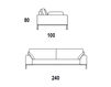 Схема Диван Citterio Meda Sofa ARIAN 192CB 2 Современный / Скандинавский / Модерн