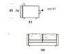 Схема Диван Citterio Meda Sofa COMPANY 643CB Современный / Скандинавский / Модерн