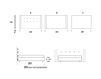 Схема Кровать Citterio Meda Beds DARCH 266LML + 266T SS 6 Современный / Скандинавский / Модерн