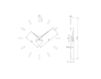 Схема Часы настенные Tacón Nomon 2015 TADG120N 2 Современный / Скандинавский / Модерн