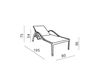 Схема Шезлонг FLOS Atmosphera Avantgarden FS.LT.14 CX.FS.LT.TE Современный / Скандинавский / Модерн