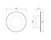 Схема Полотенцесушитель Round MG 12 I Geometrici T0106.220.01 Современный / Скандинавский / Модерн