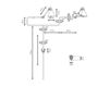 Схема Светильник настенный La Lampe Gras by DCW éditions GRAS LAMPS 217 XL BL SAT CONIC Современный / Скандинавский / Модерн