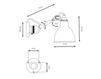 Схема Светильник настенный La Lampe Gras by DCW éditions GRAS LAMPS 304 CA BL-BL-COP Современный / Скандинавский / Модерн