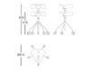 Схема Стул B.D (Barcelona Design) CHAIRS AND STOOLS BINARIA Лофт / Фьюжн / Винтаж / Ретро