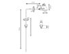 Схема Светильник настенный La Lampe Gras by DCW éditions GRAS LAMPS 216 BL-WH-COP Современный / Скандинавский / Модерн