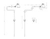 Схема Светильник настенный La Lampe Gras by DCW éditions GRAS LAMPS 217 BL-WH-COP Современный / Скандинавский / Модерн