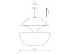 Схема Светильник La Lampe Gras by DCW éditions LAMP HERE COMES THE SUN HCS 550 WH-WH Современный / Скандинавский / Модерн
