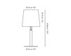 Схема Лампа настольная VELA Home switch Home 2015 SM831C022 Современный / Скандинавский / Модерн
