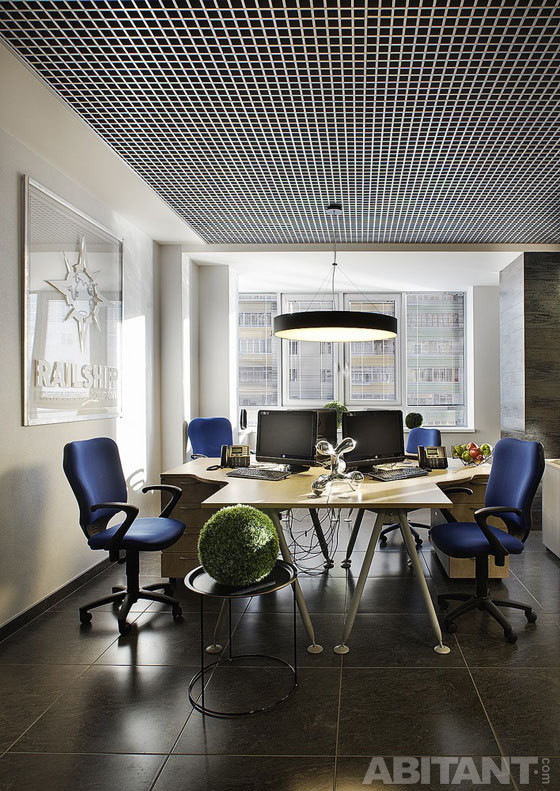 Офисы (светлый пол) - Дизайн интерьера офисов - светлый пол