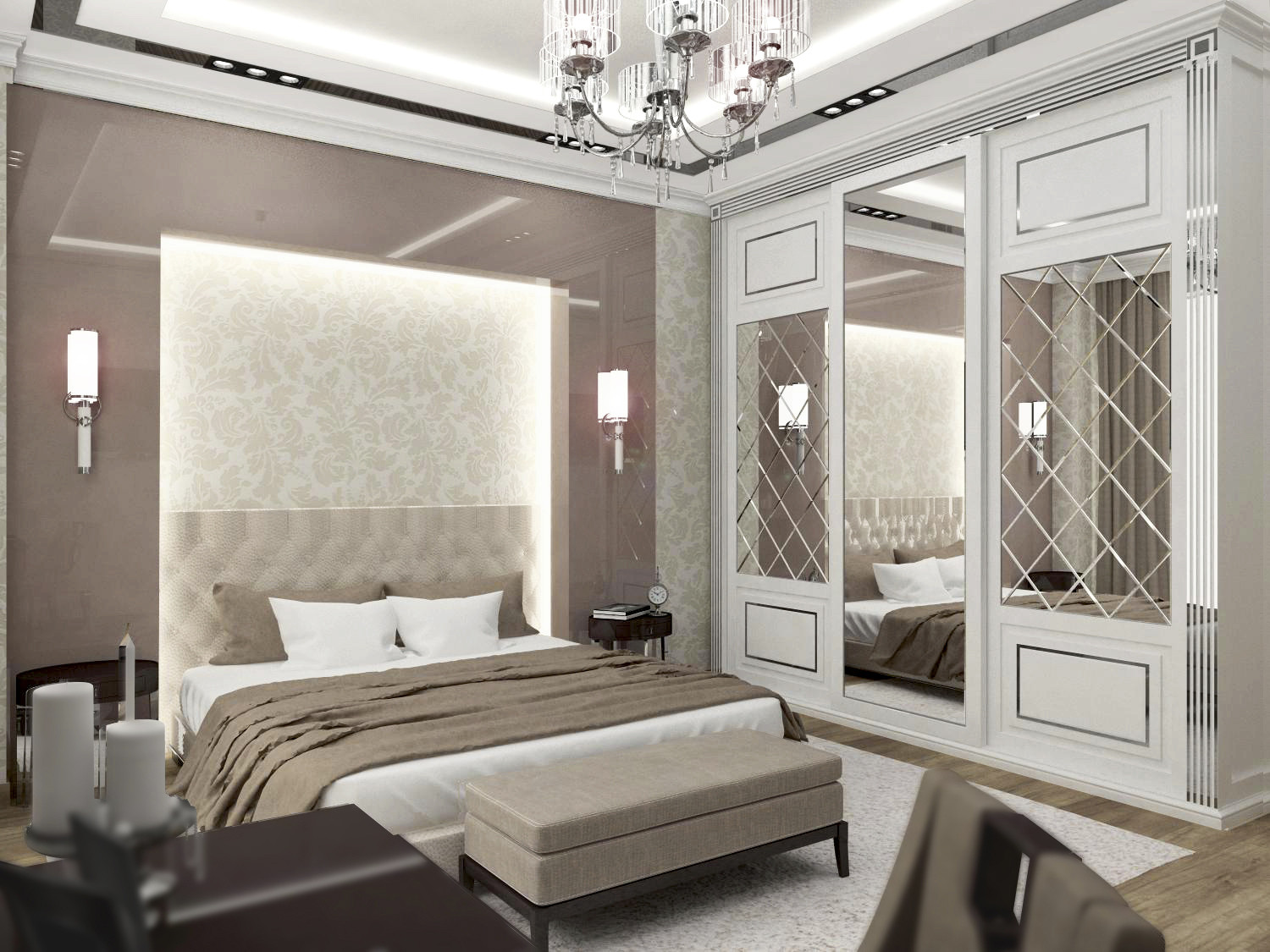 Дизайн интерьера спальни | decoracion