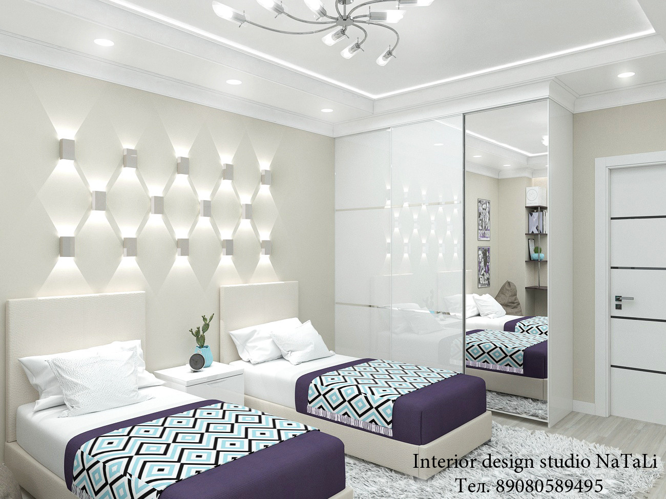 Дизайн интерьера комнаты подростка | Дизайн-бюро Ecole